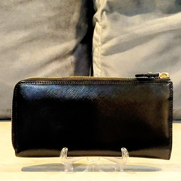 SALVATORE FERRAGAMO VARA RIBBON LEATHER CONTINENTAL L-SHAPED ZIP LONG WALLET EUC - Picture 6 of 17